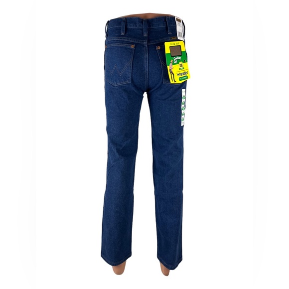 Wrangler Cowboy Cut Jeans 29 x 30 Slim Fit Heavyweight Denim Vintage 936 NWT - Picture 4 of 12